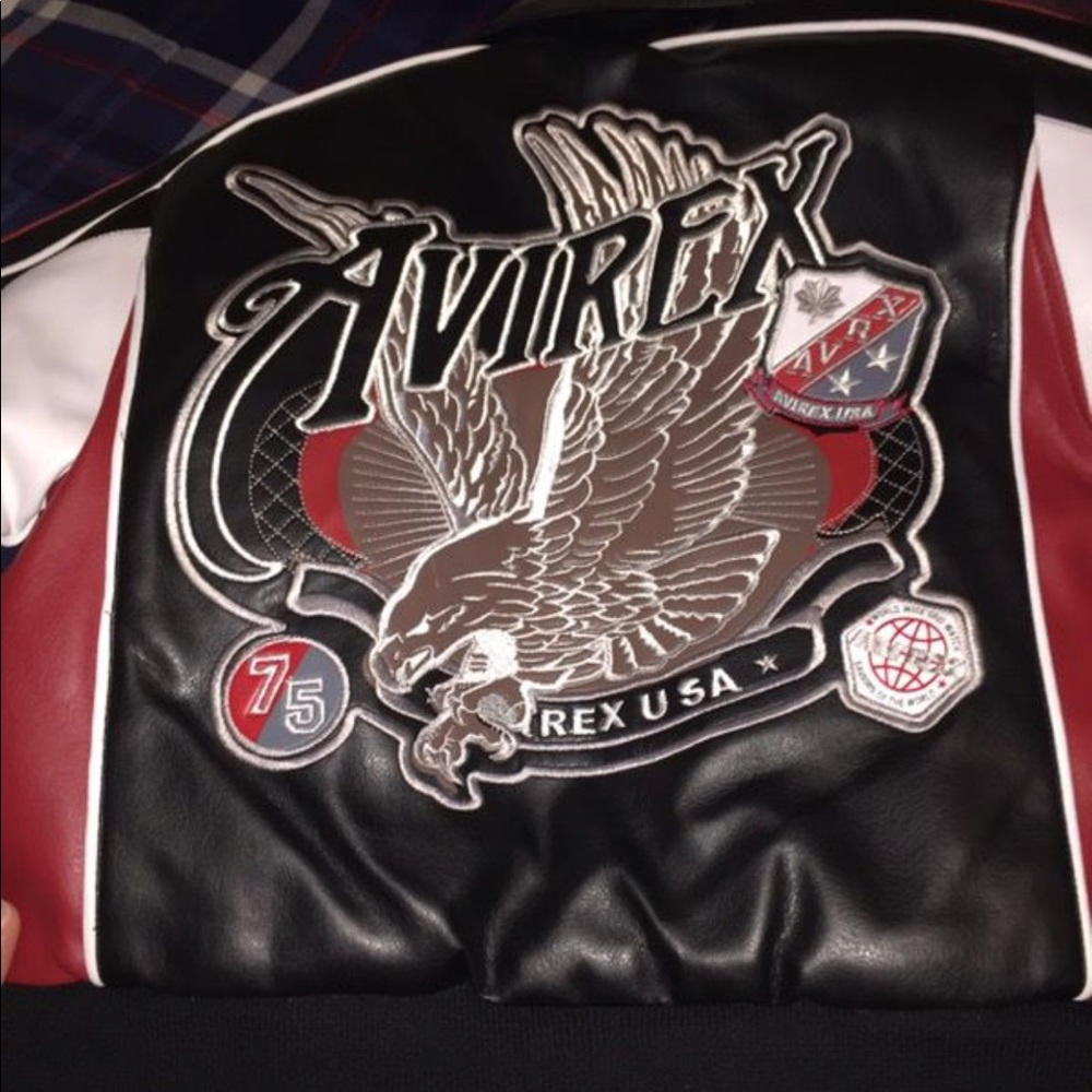 Rare Avirex little boys jacket size 5